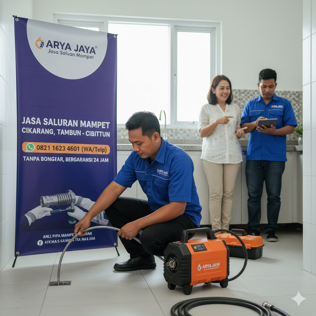 Jasa Saluran Mampet Cikarang, Tambun, Cibitung
