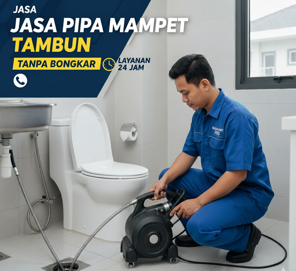 Jasa-saluran-Pipa-Mampet-Tambun-tanpa-bongkar!